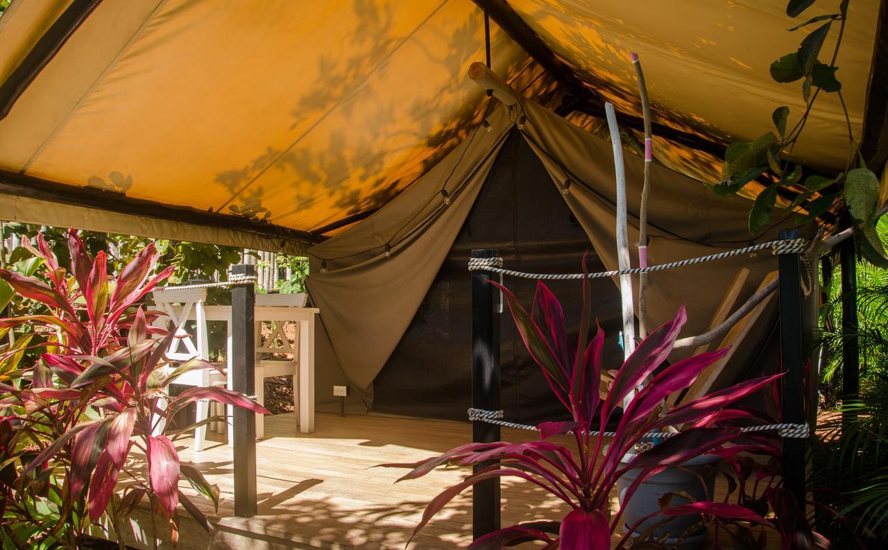 Glamping Hotel Flor Y Bambu Playa Grande Exterior foto