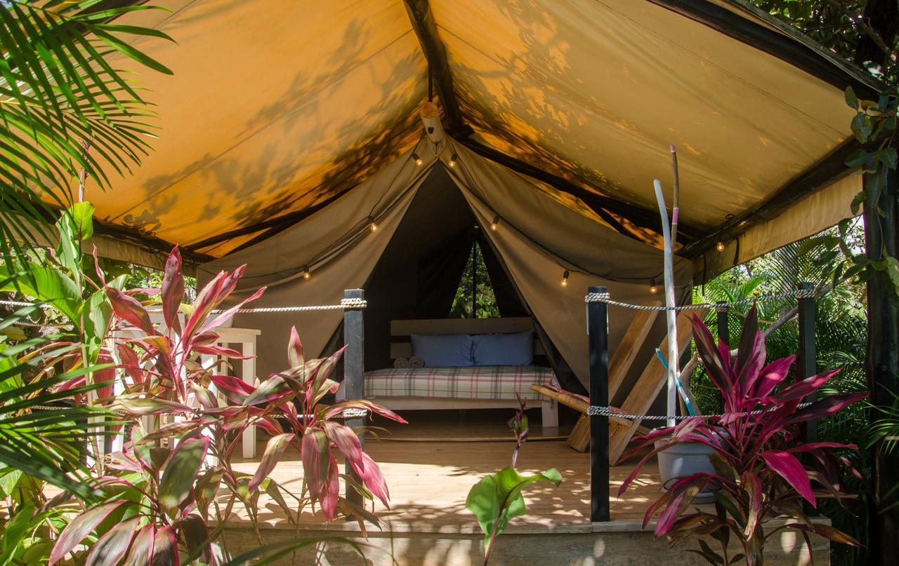 Glamping Hotel Flor Y Bambu Playa Grande Exterior foto