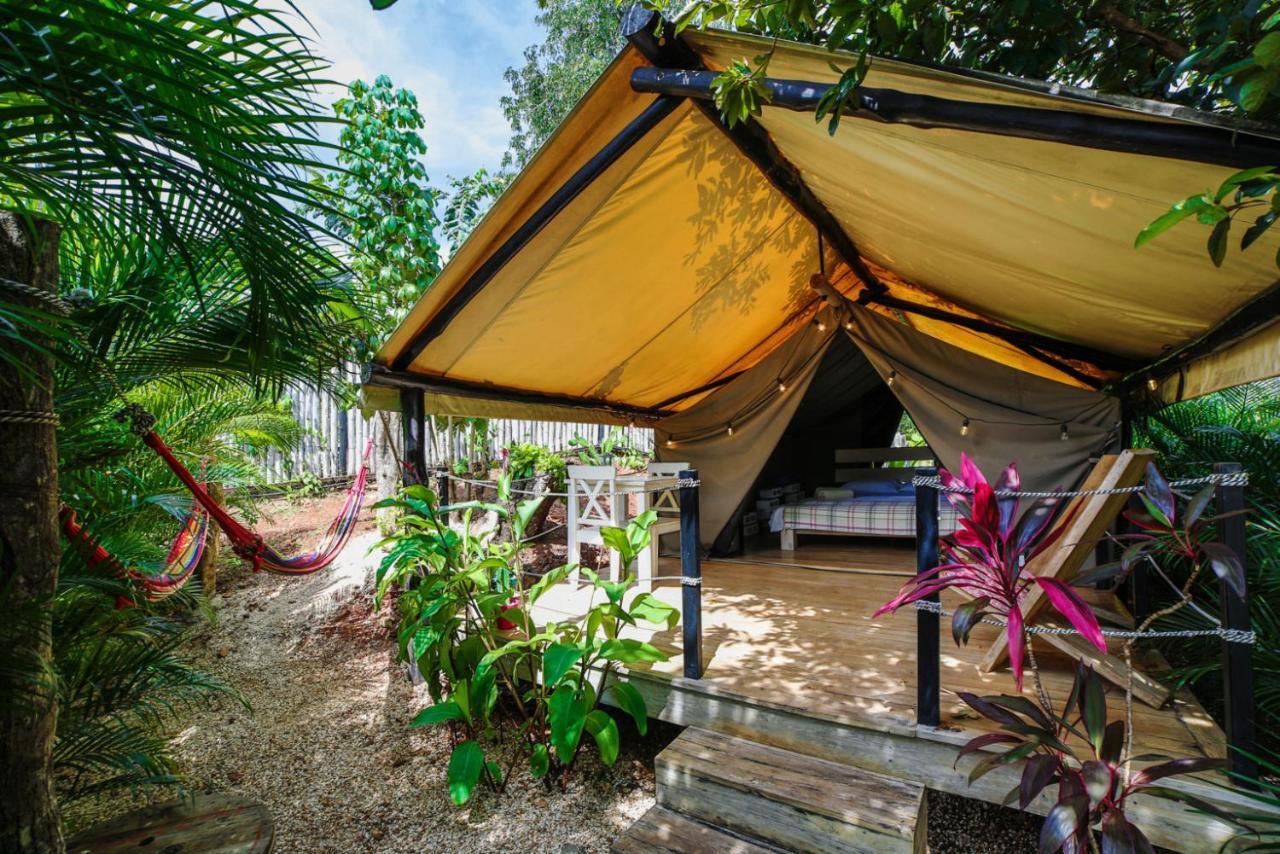 Glamping Hotel Flor Y Bambu Playa Grande Exterior foto